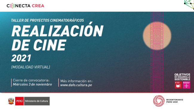 [Cerrada] Taller de proyectos cinematográficos – Realización de cine 2021 (modalidad virtual)