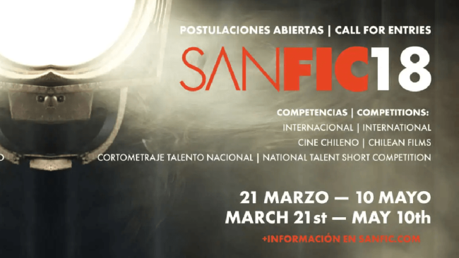 [Cerrada] 18° SANFIC - Santiago Festival Internacional De Cine