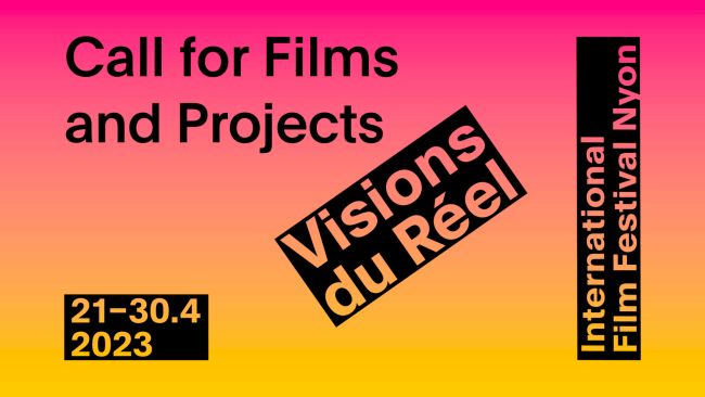 [Cerrada] Visions du Réel 2023 - International Film Festival Nyon