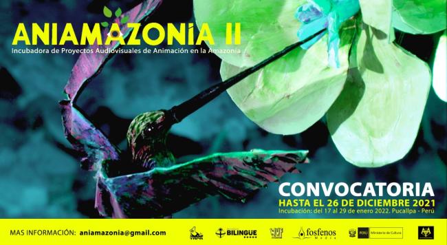 [Cerrada] Aniamazonía II - Incubadora de Proyectos Audiovisuales de Animación de la Amazonía