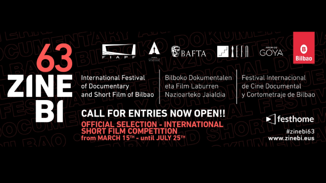 [Abierta] Zinebi - Festival Internacional de Cine Documental y Cortometrajes de Bilbao