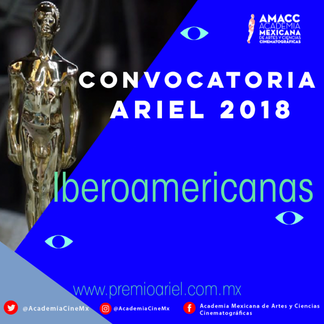 Convocatoria abierta para la candidatura peruana a Mejor Película Iberoamericana en los Premios Ariel 2018