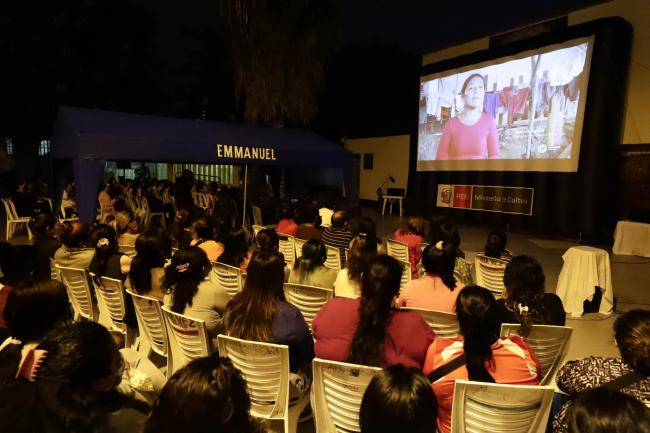 Ministerio de Cultura realizó actividades culturales en el Establecimiento Penitenciario Anexo de Mujeres de Chorrillos