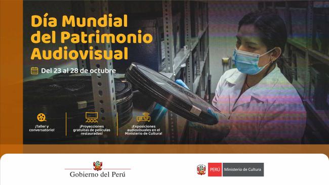 Actividades conmemorativas en el marco del Día Mundial del Patrimonio Audiovisual 2025