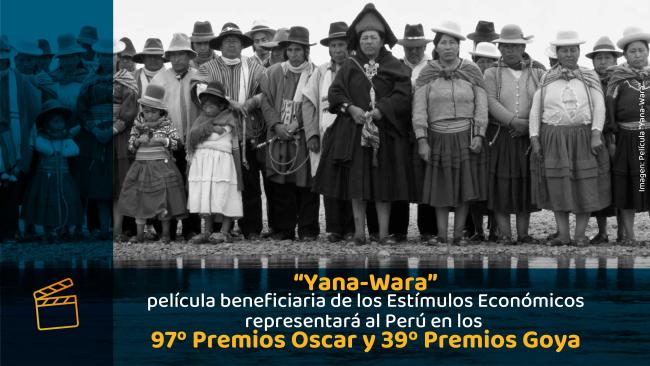 “Yana-Wara” representará al Perú en los 97º Premios Oscar y 39º Premios Goya este 2025