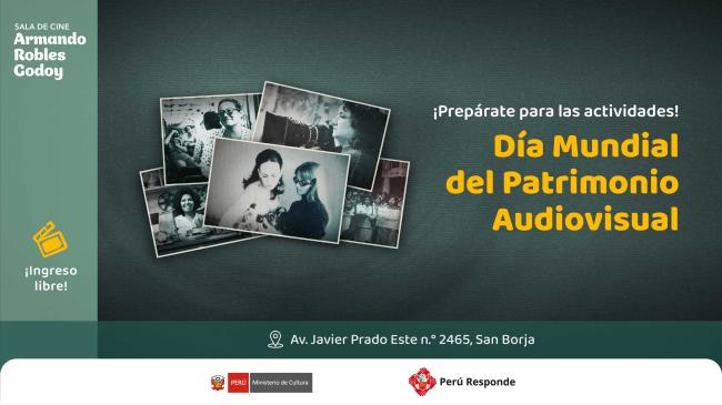 Actividades conmemorativas en el marco del Día Mundial del Patrimonio Audiovisual 2026