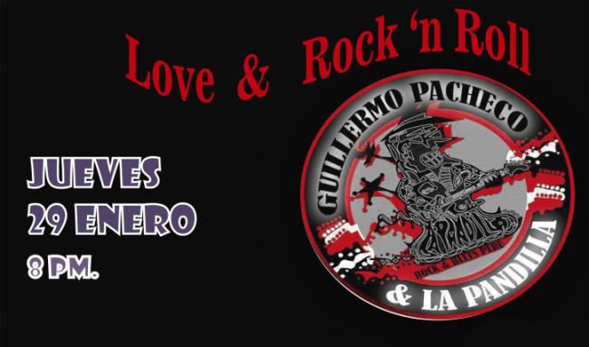 “Guillermo Pacheco & La Pandilla” presentaran su concierto LOVE & ROCK’N ROLL en el Centro Cultural CAFAE-SE