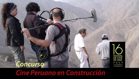 Concurso "Cine Peruano en Construcción" en el Festival de Lima 2012