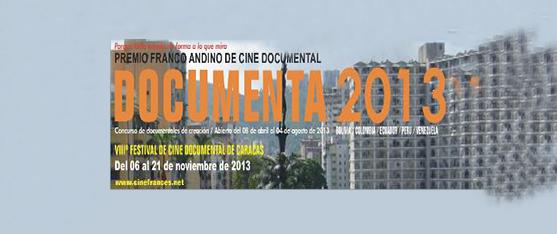 Documenta 2013: Premio documental en el marco del 8° Festival Documental en Caracas 