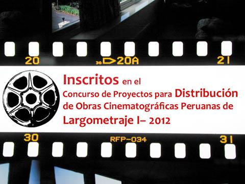 Inscritos Concurso de Proyectos para Distribución LM I, 2012
