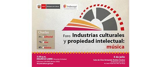 Industria musical y propiedad intelectual: hoy finaliza el foro sobre las industrias culturales