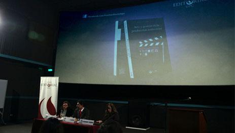 Presentación del libro "Arte y gestión de la producción audiovisual" de Santiago Carpio 