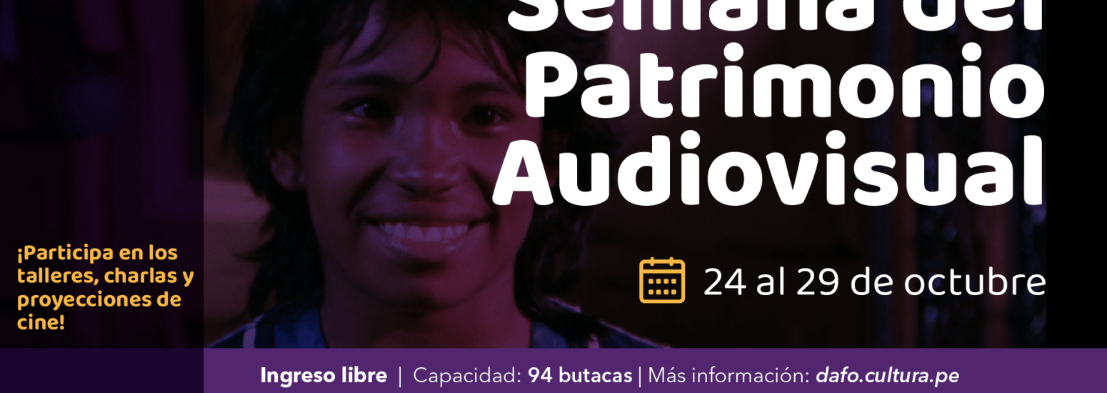 Ciclo de Cine por la Semana del Patrimonio Audiovisual