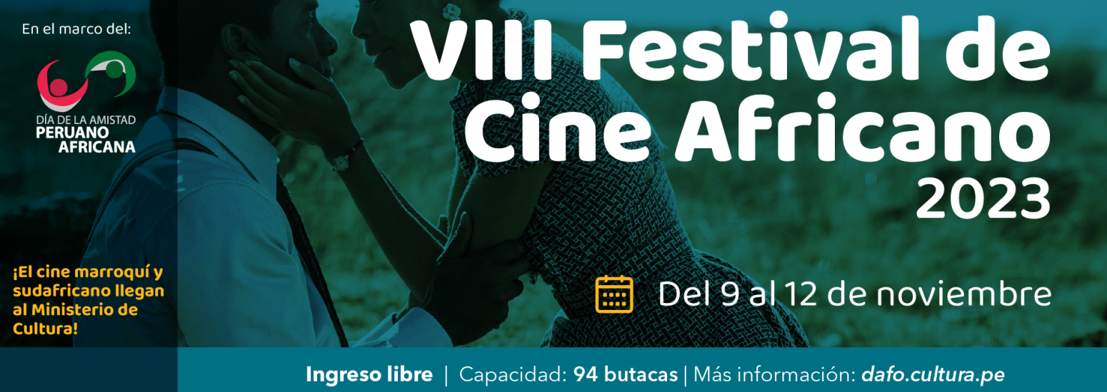 VIII Festival de Cine Africano 2023 en la sala Armando Robles Godoy