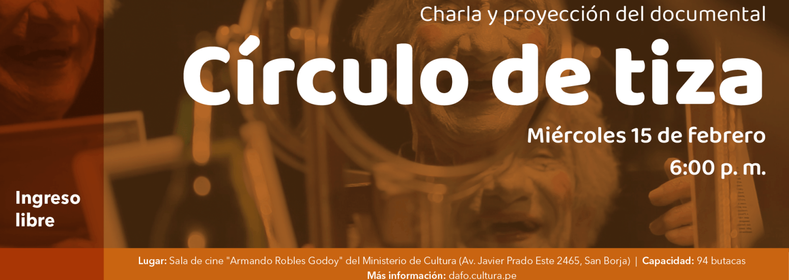 Charla y proyección "Círculo de tiza"