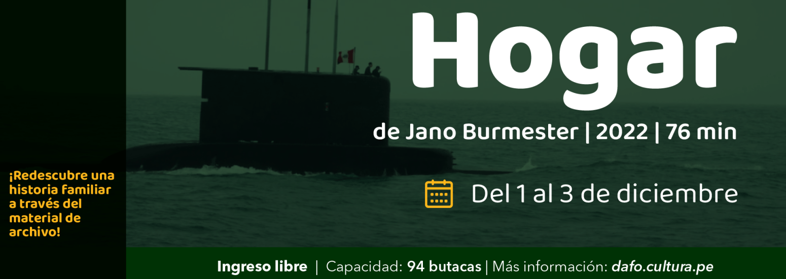 Documental "Hogar" en la sala Armando Robles Godoy