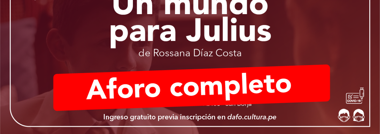 Un mundo para Julius, aforo completo.
