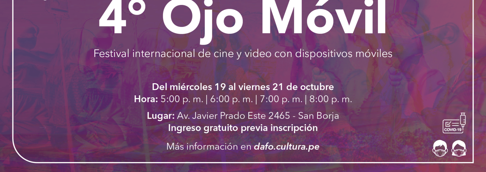 4° Ojo Móvil Fest en la sala Armando Robles Godoy