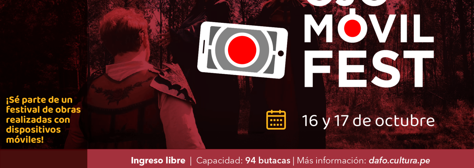 Quinto Ojo Movil Fest en la sala Armando Robles Godoy