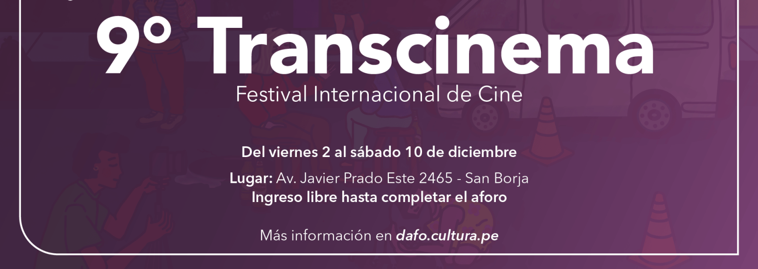 9° Transcinema en la sala Arando Robles Godoy