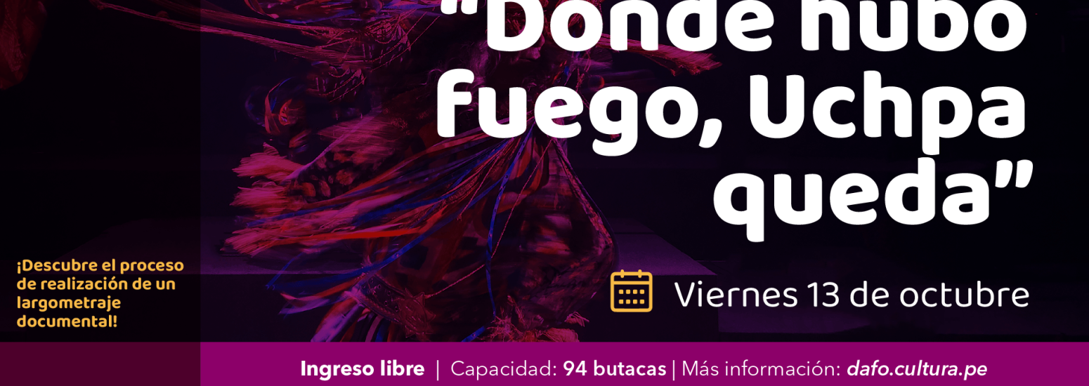 Conversatorio sobre el proyecto "Donde hubo fuego Uchpa queda"