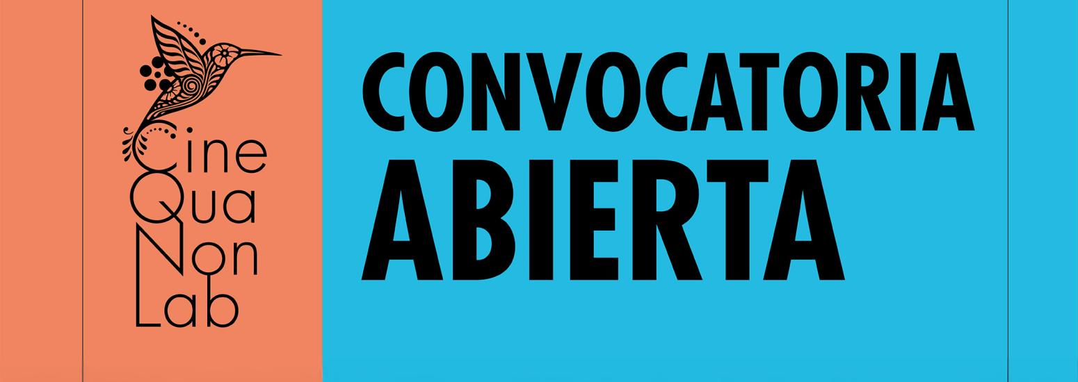 CineQuaNonLab-Convocatoria