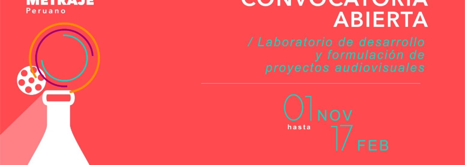 Convocatoria "Perú Lab" del "Festival del Cortometraje Peruano"