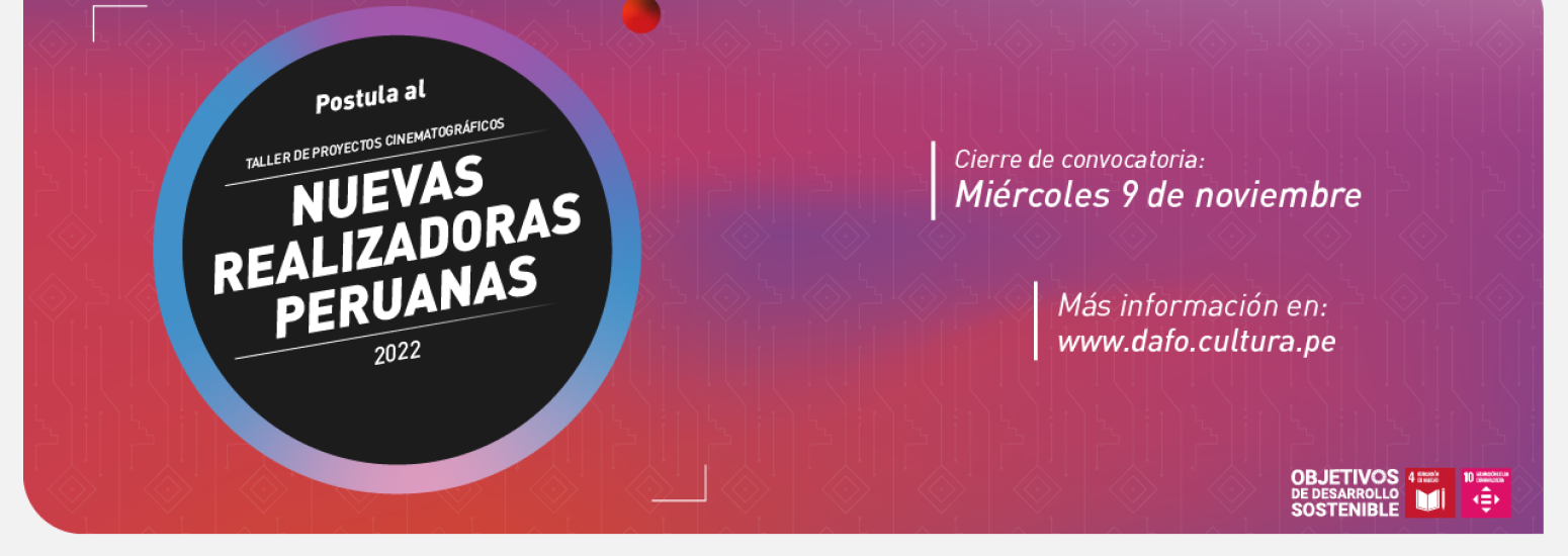 Taller de proyectos cinematográficos - Nuevas realizadoras peruanas