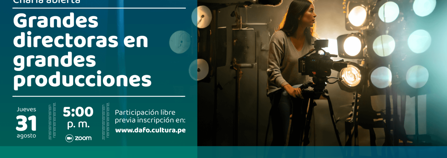Charla abierta: Grandes directoras en grandes producciones