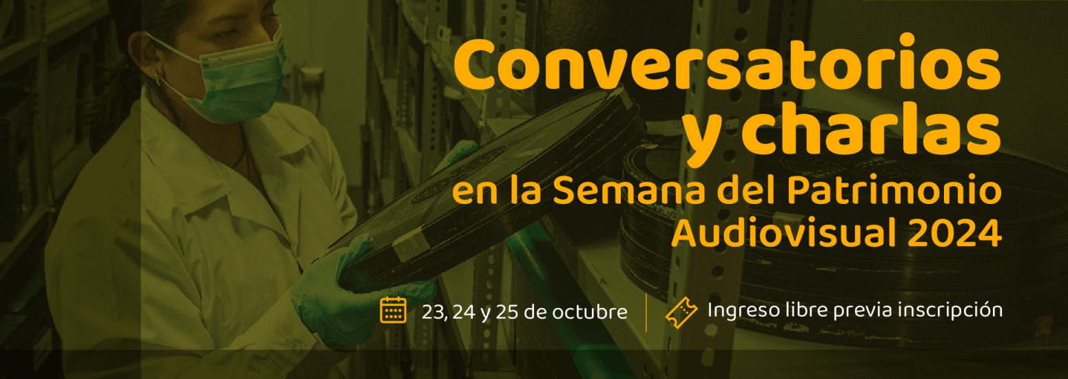 Encuentros formativos en el marco de la Semana del Patrimonio Audiovisual 2024