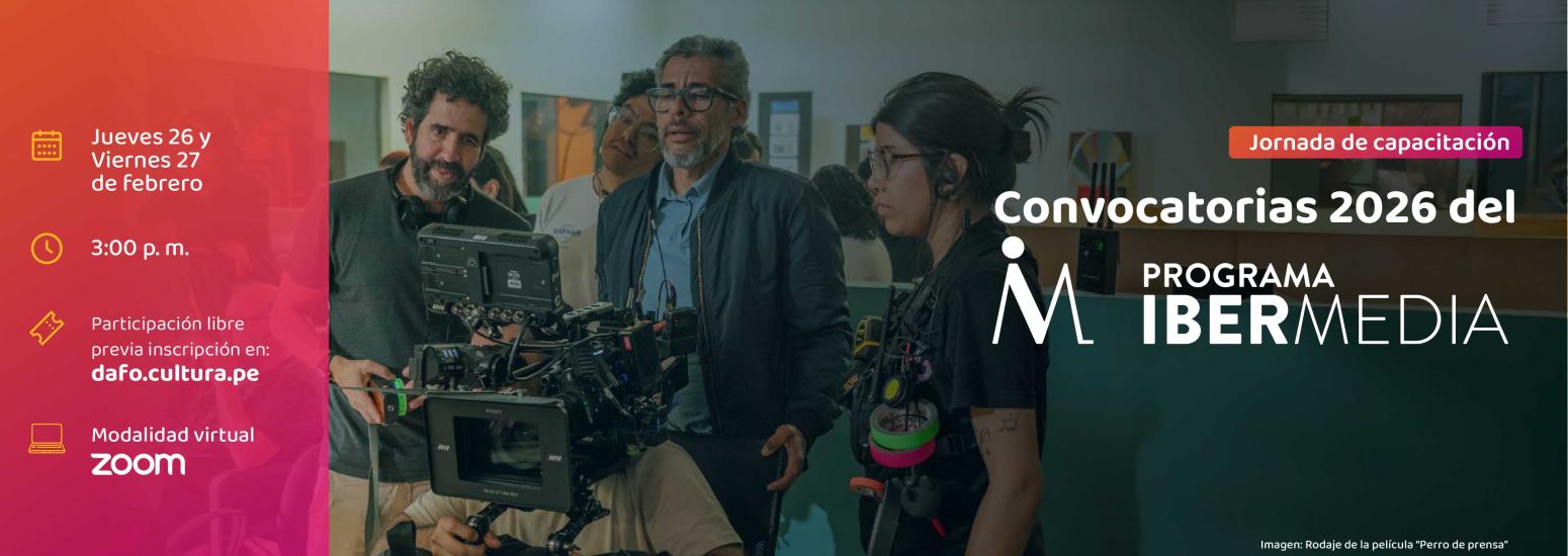 Jornada de capacitación para participar en el Programa Ibermedia 2026