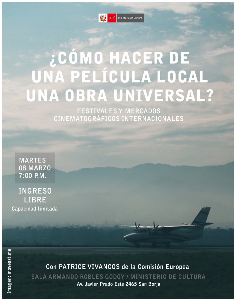 Charla Festivale sy mercados cinematográficos