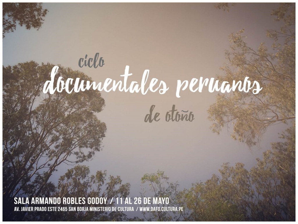 flyer ciclo de cocumentales