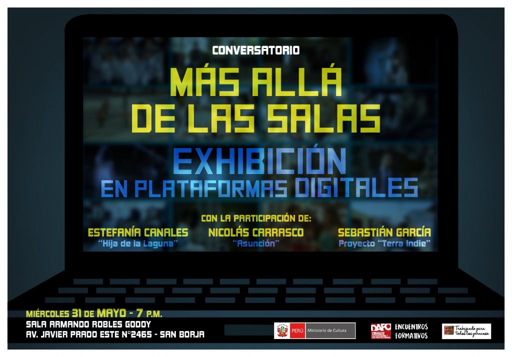 más allá de las salas-Flyer