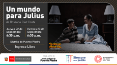 Un mundo para Julius en Puente Piedra. Exhibición del programa Butacas Abiertas