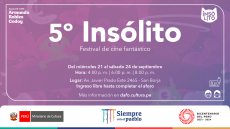5° Insólito - festival de cine fantástico en la sala Armando Robles Godoy
