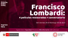 Francisco Lombardi: 4 películas restauradas + Conversatorio