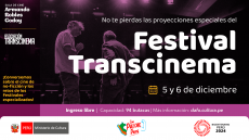 Proyecciones del Festival Transcinema en la sala Armando Robles Godoy