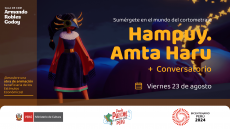 "Hampuy. Amta haru" en la sala Armando Robles Godoy