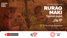 Mustra audiovisual "Ruraq Maki" en la sala Armando Robles Godoy